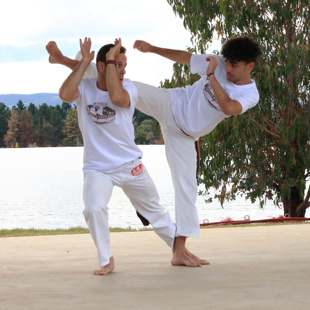 Capoeira is mobility, musicality, strategy, flexibility, and strength